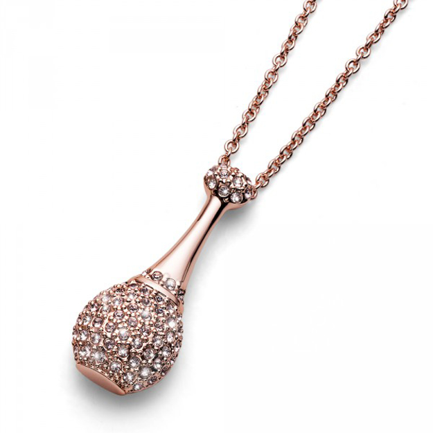 Picture of OLIVER WEBER ROSEGOLD STAINLESS STEEL NECKLACE 
