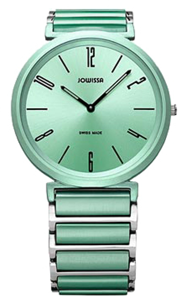 Picture of JOWISSA SWISS MADE WOMEN΄S WATCH ALUMINIUM GREEN COLOR DIAL AND BRACELET