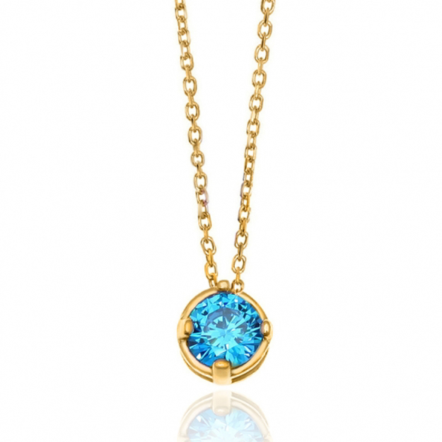 Picture of GREGIO 925 GOLD PLATED SILVER NECKLACE
