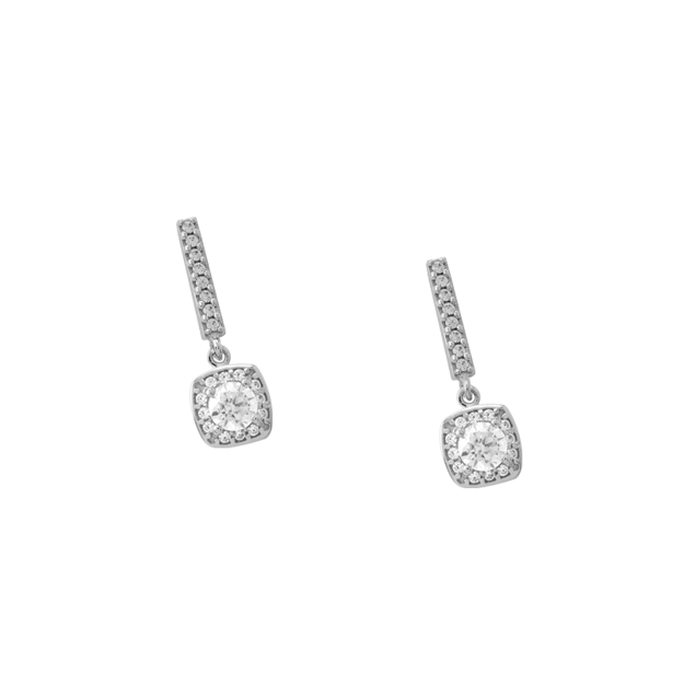 Picture of 14K WHITE GOLD EARRINGS